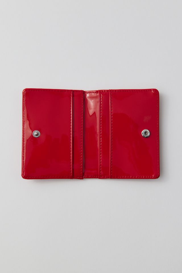 UO Patent Flap Cardholder Wallet #1