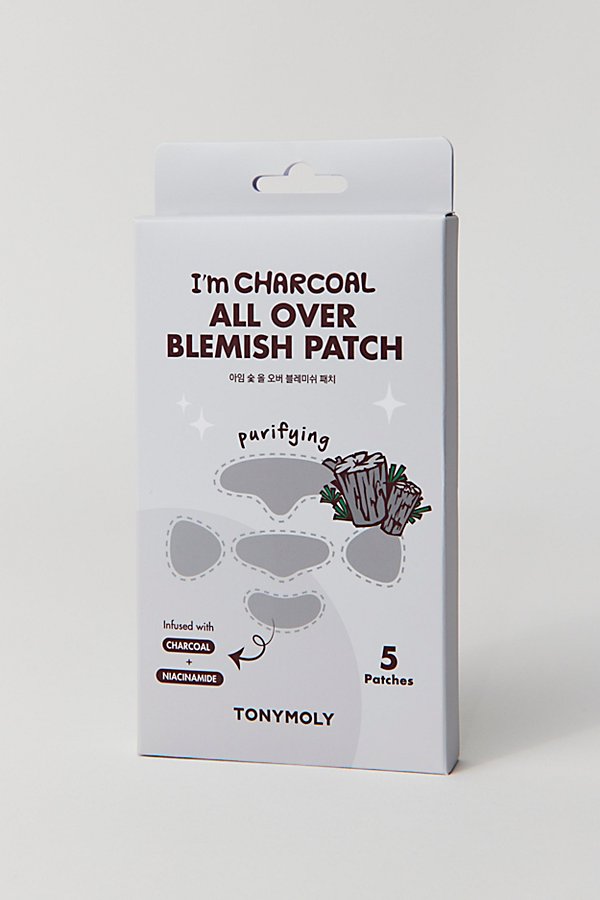 TONYMOLY I'M CHARCOAL ALL OVER BLEMISH PATCH IN SILVER AT URBAN OUTFITTERS