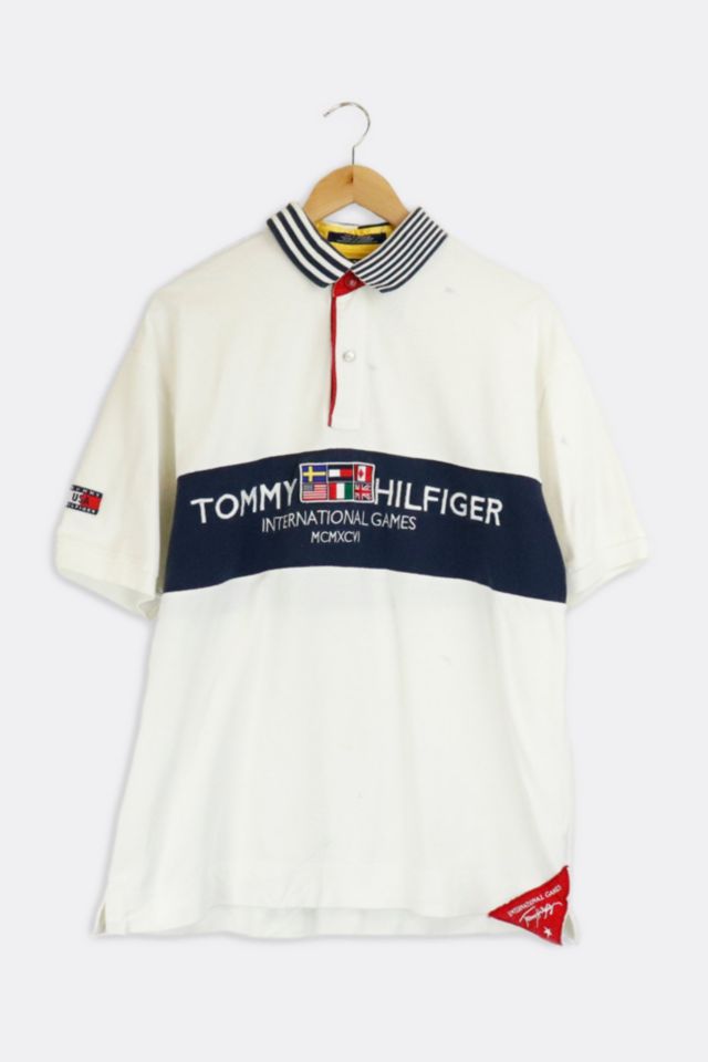 Vintage Hilfiger Games Collared T Shirt | Outfitters