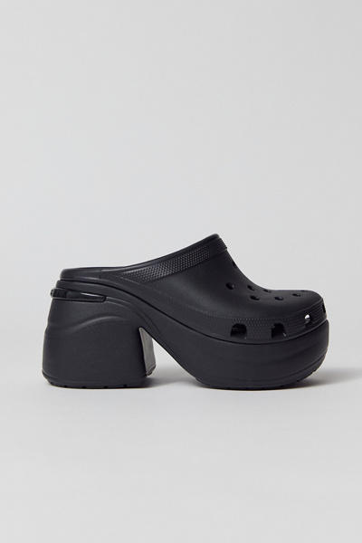 Crocs Classic Siren Clogs In Black