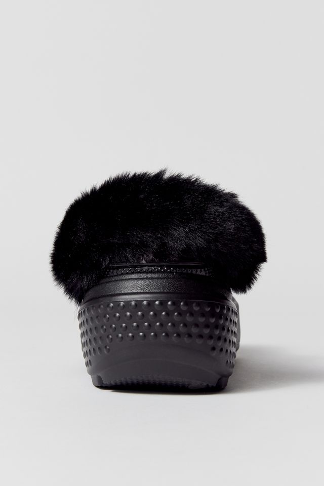 Crocs Stomp Faux Fur-Lined Clogs #2