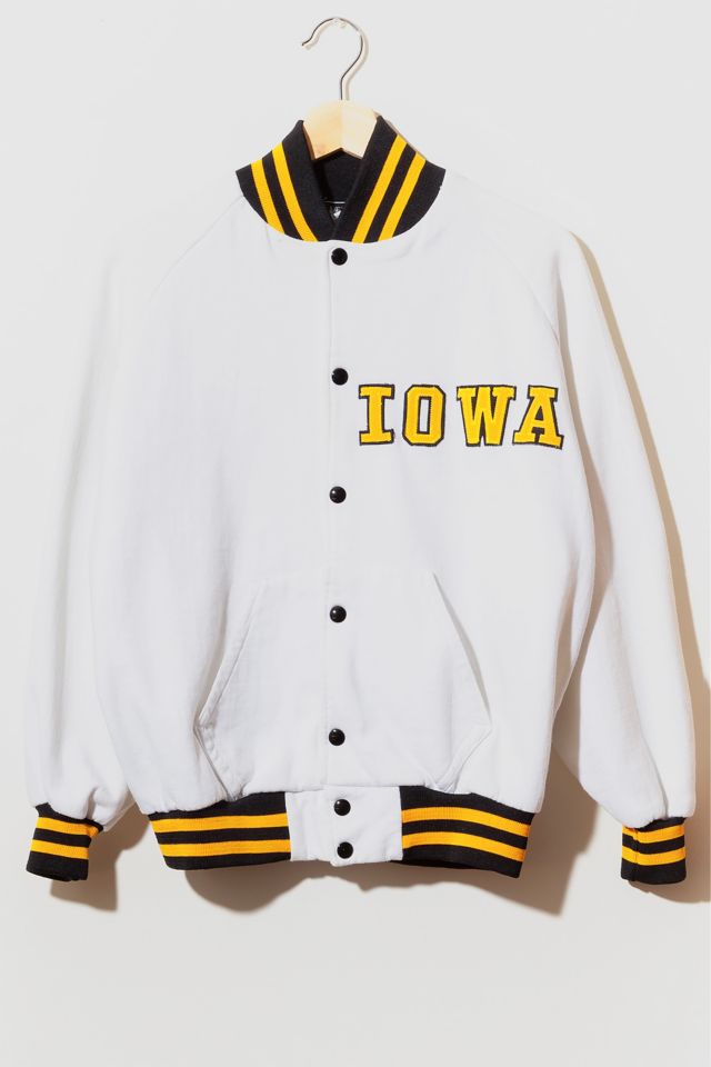 University of Iowa Vintage Black Varsity Jacket