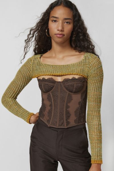 Green shrug cheap sweater