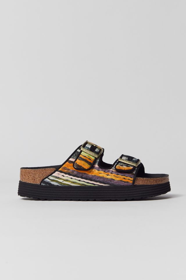 Birkenstock Papillio Arizona Yarn Platform Sandal #1