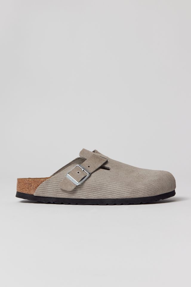Birkenstock Boston Suede Embossed Corduroy Clog #1