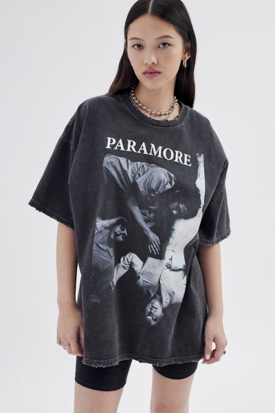 UO Washed Black Paramore T-Shirt