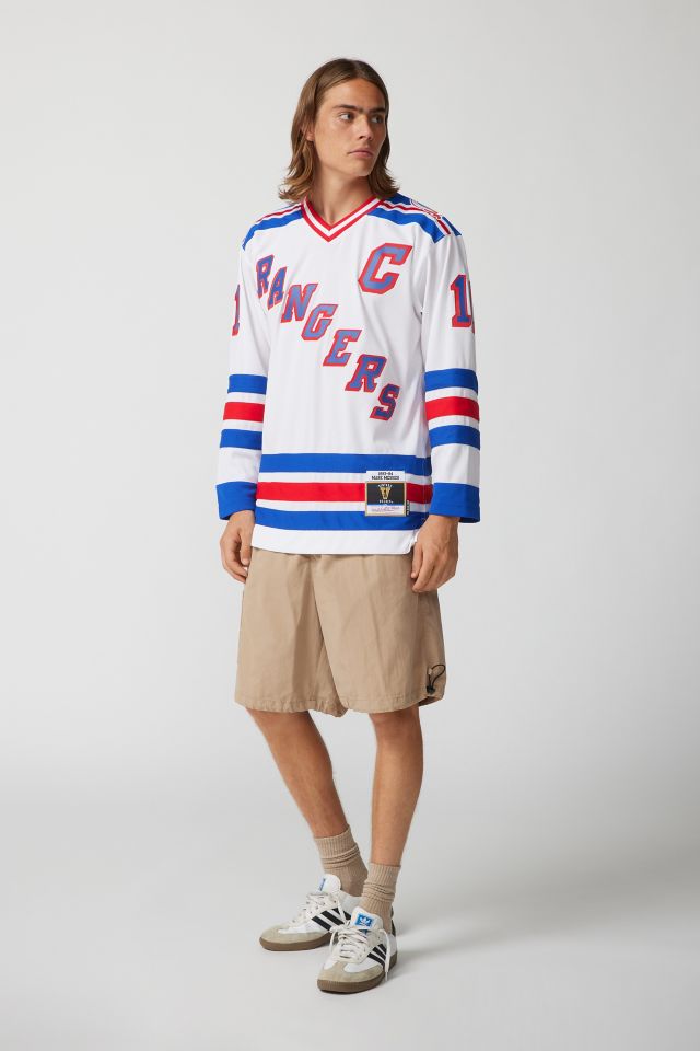 Maillot Messier et les New York Rangers 1993 Mitchell & Ness #1