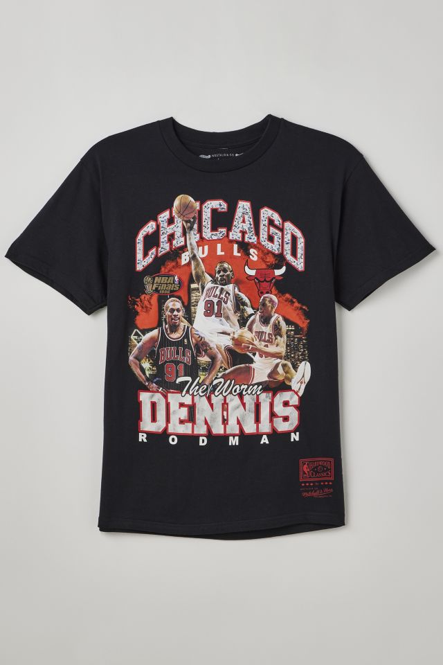 Mitchell & Ness Dennis Rodman Chicago Bulls Tee