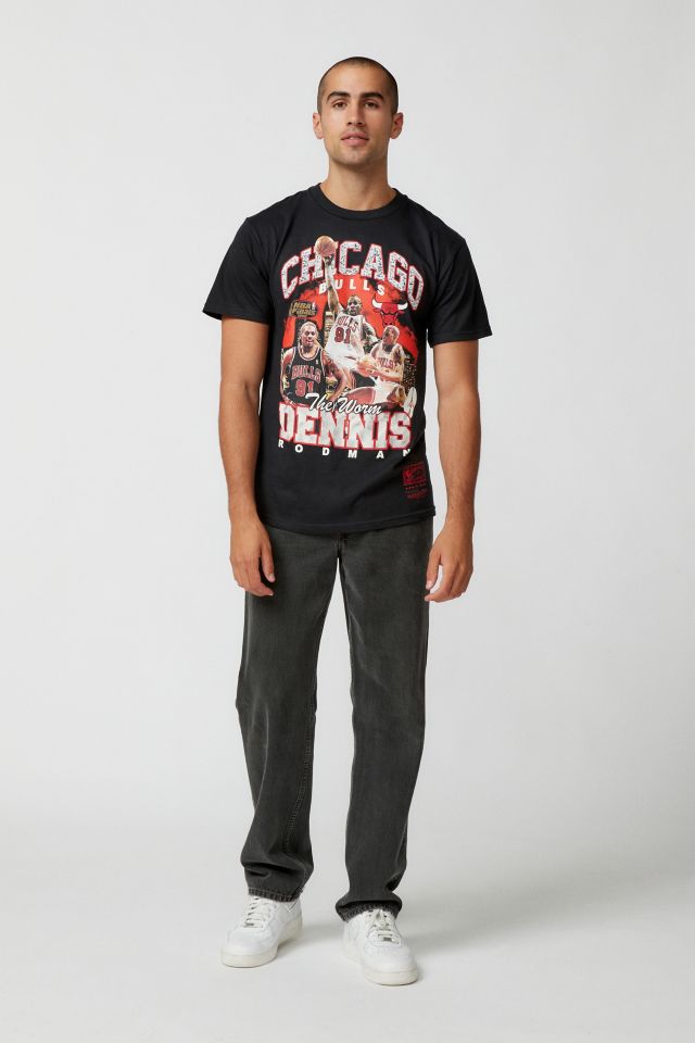 T-Shirt Mitchell & Ness Nba Behind The Back Chicago Bulls Dennis Rodman •  shop