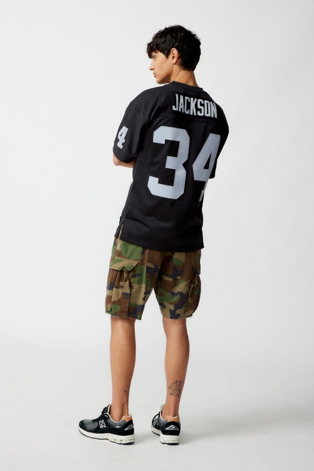 Women's Mitchell & Ness Bo Jackson Black Las Vegas Raiders 1988