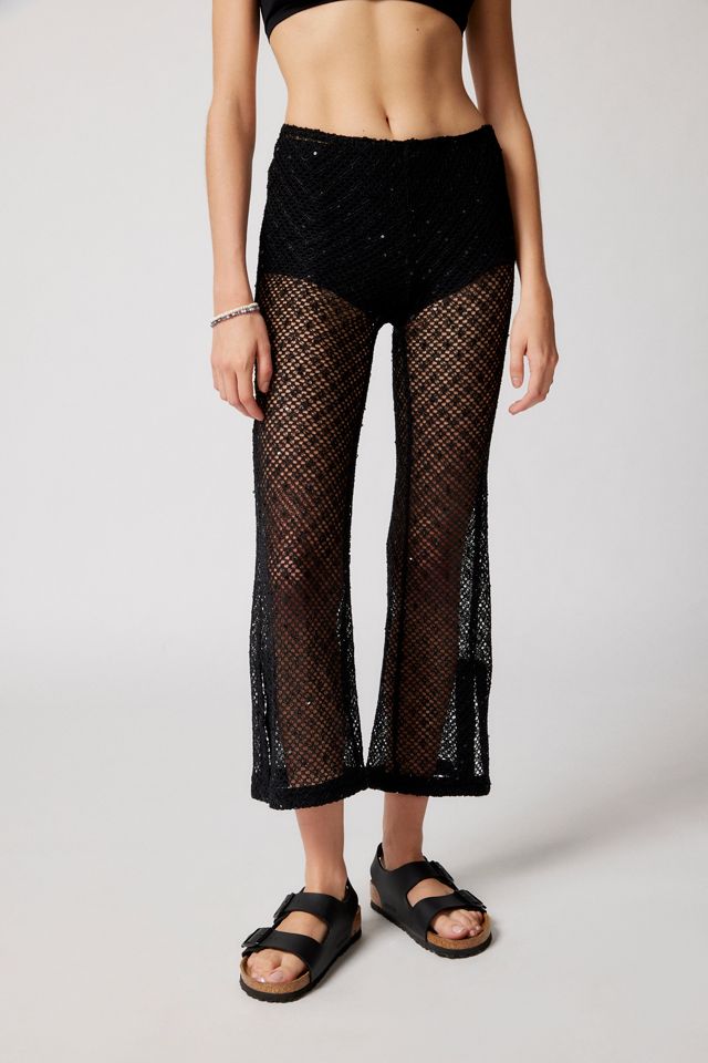 UO Siren Sheer Netted Pant #2