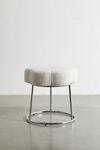 Ciara Flower Boucle Vanity Stool | Urban Outfitters