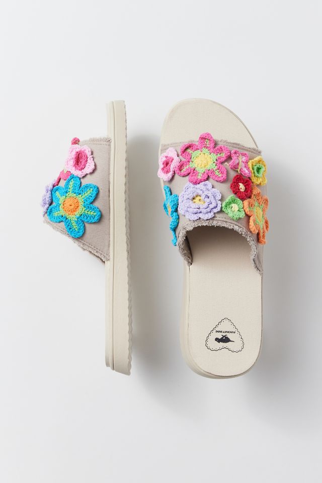 Rocket Dog Flora Crochet Slide Sandal #3