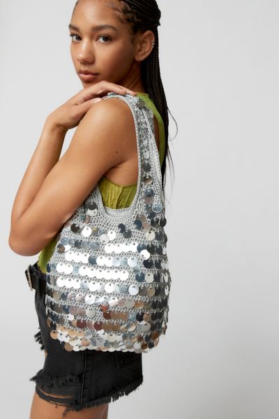 Sequin Hobo Bag