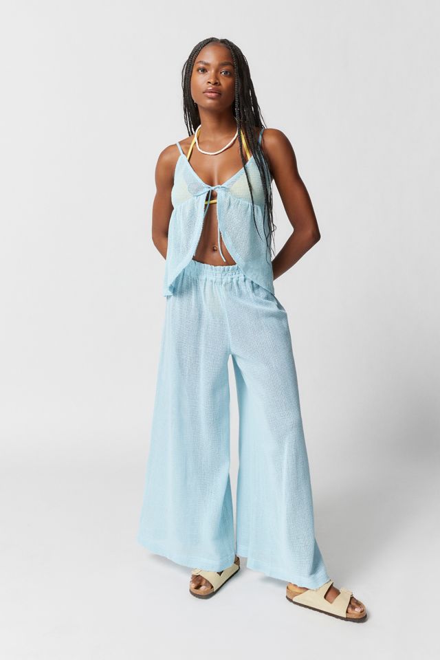 Out From Under Demi Mesh Wide-Leg Pant | Urban Outfitters Canada