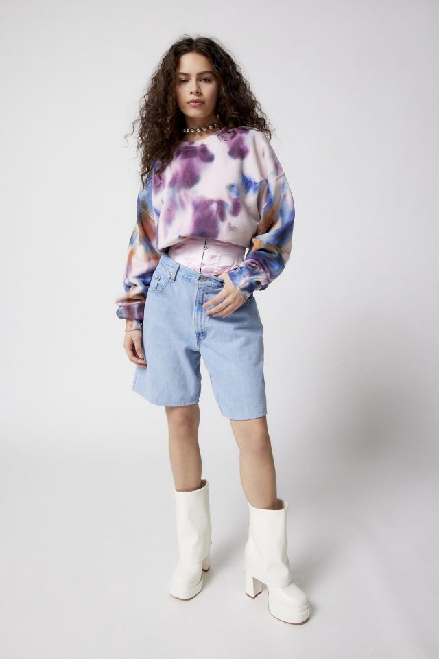 Urban Renewal Remade Artist Studio Dye Crew Neck Sweatshirt #1