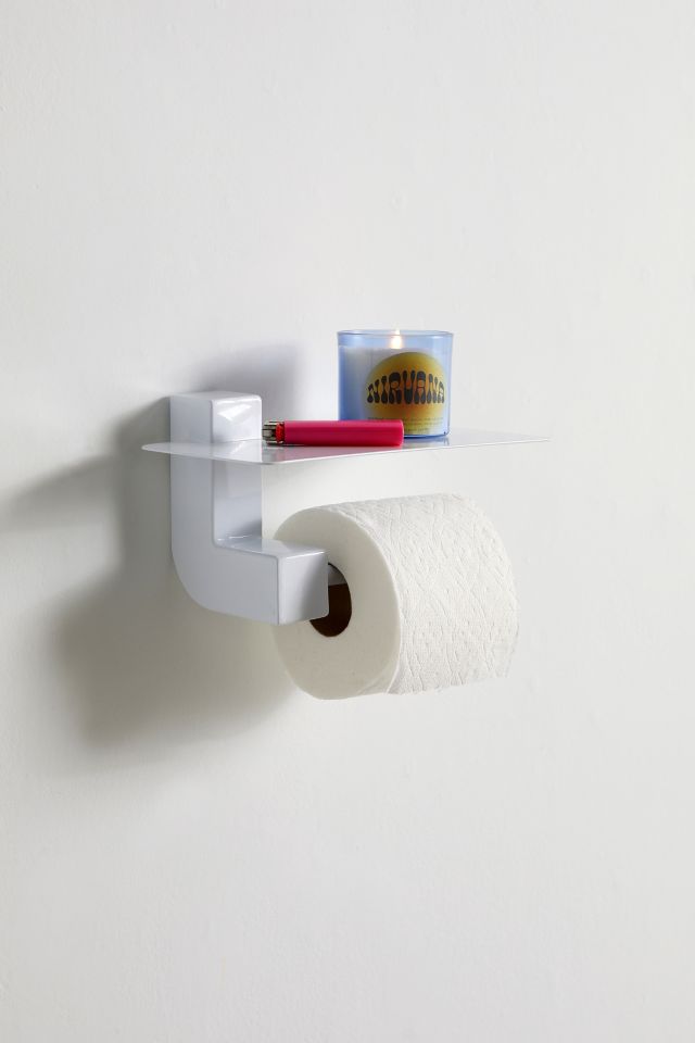 Yellow toilet roll holder. official online shop.