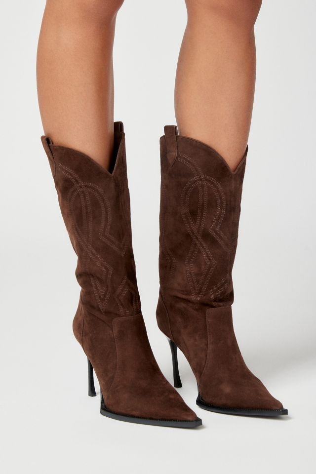 Jeffrey campbell 2025 suede booties