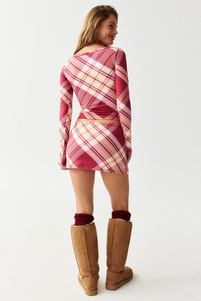 Mini jupe-short Bec à taille basse Out From Under #3