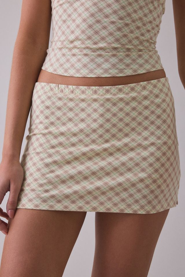 Mini jupe-short Bec à taille basse Out From Under #1