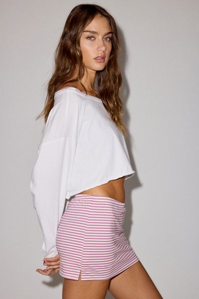 Mini jupe-short Bec à taille basse Out From Under