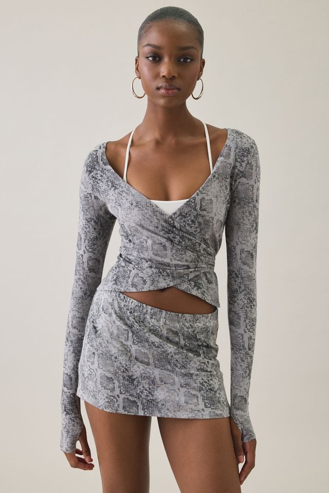 Mini jupe-short Bec à taille basse Out From Under #2