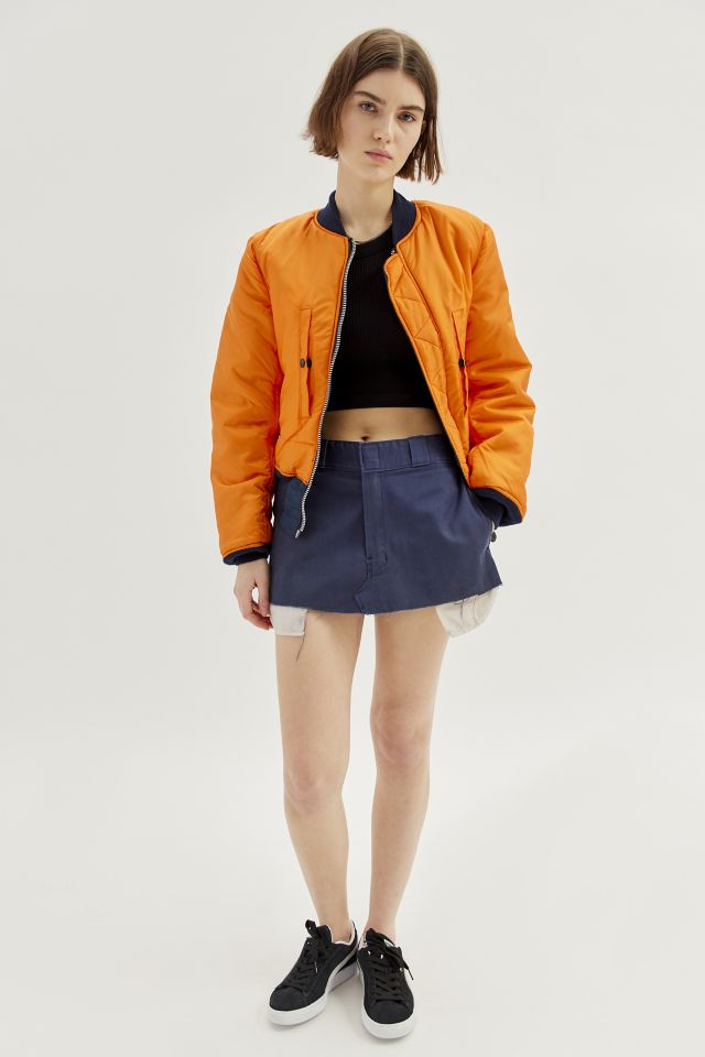 Urban Renewal Vintage Deadstock Reversible Bomber Jacket #2