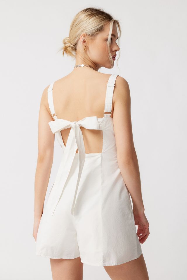 UO Sandy Tie-Back Romper #3