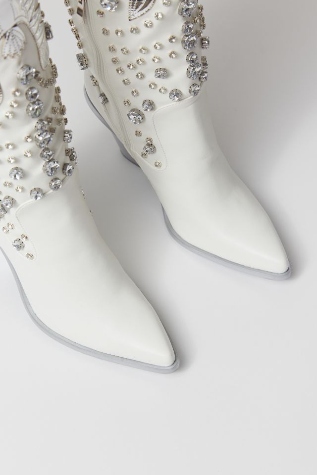 Azalea Wang Upbeat Rhinestone Cowboy Boot #4