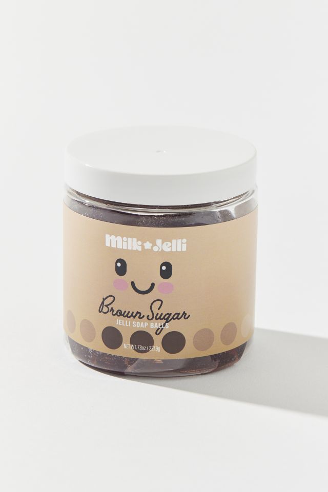 Milk Jelli Brown Sugar Jelli Soap Balls #1