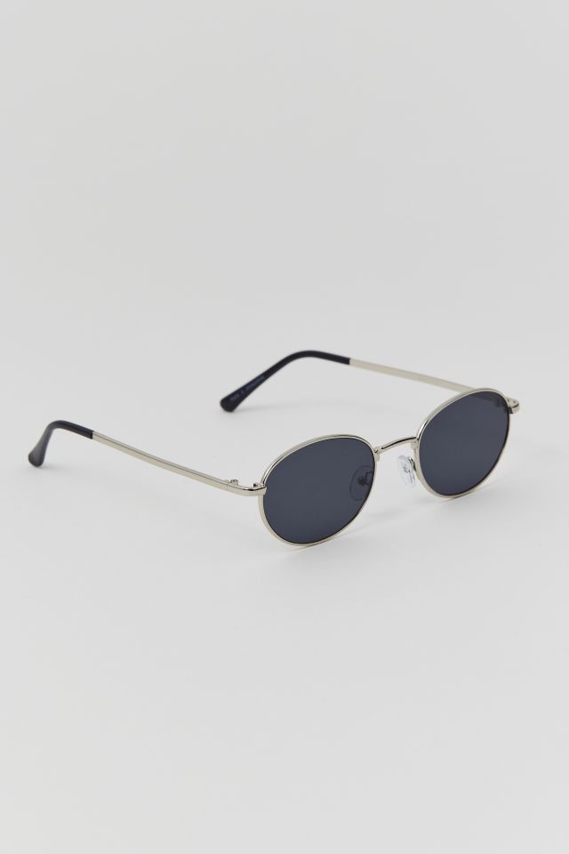 Walker Metal Oval Sunglasses #1