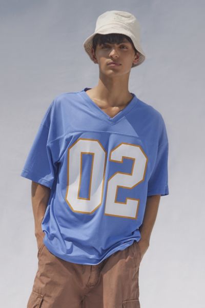 Standard Cloth Football Jersey Tee Sky