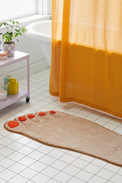 Urban Outfitters Foot Bath Mat In Neutral Multi