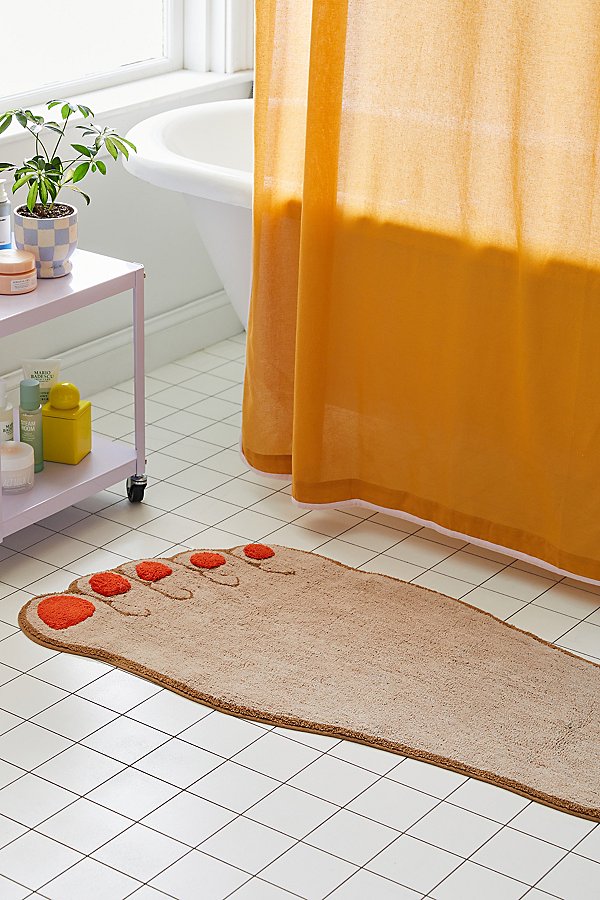Urban Outfitters Foot Bath Mat In Neutral Multi