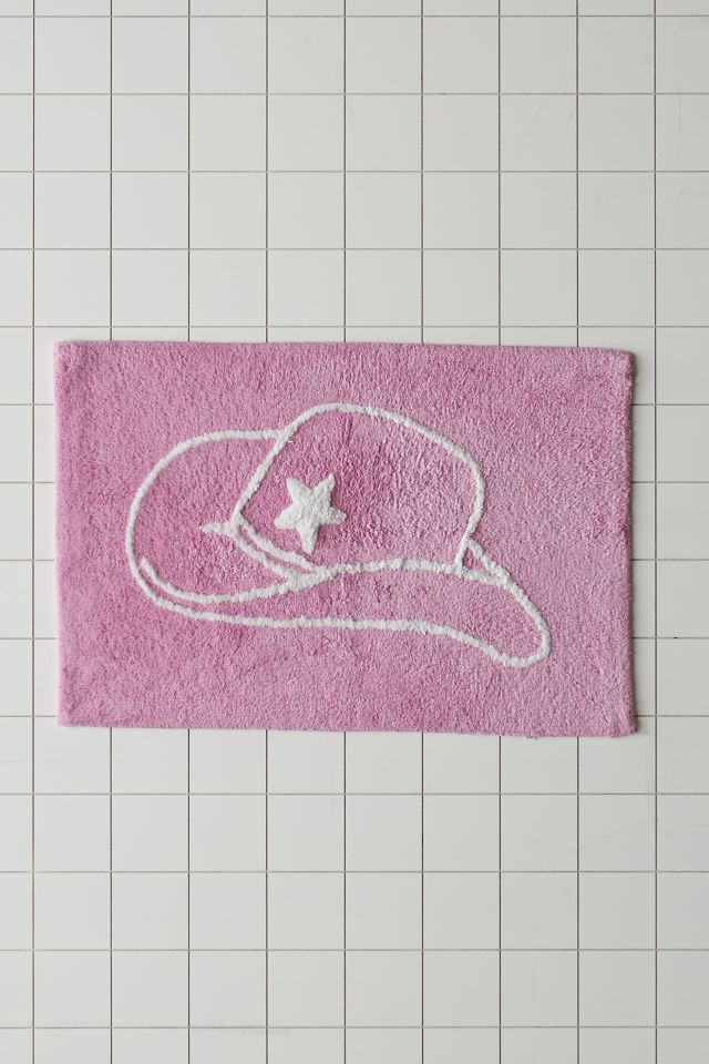 Cowgirl Bath Mat #1