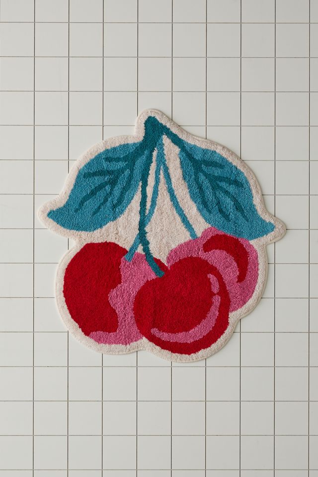 Tapis de Bain Cerises #1