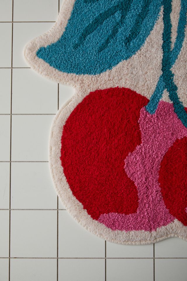 Tapis de Bain Cerises #3