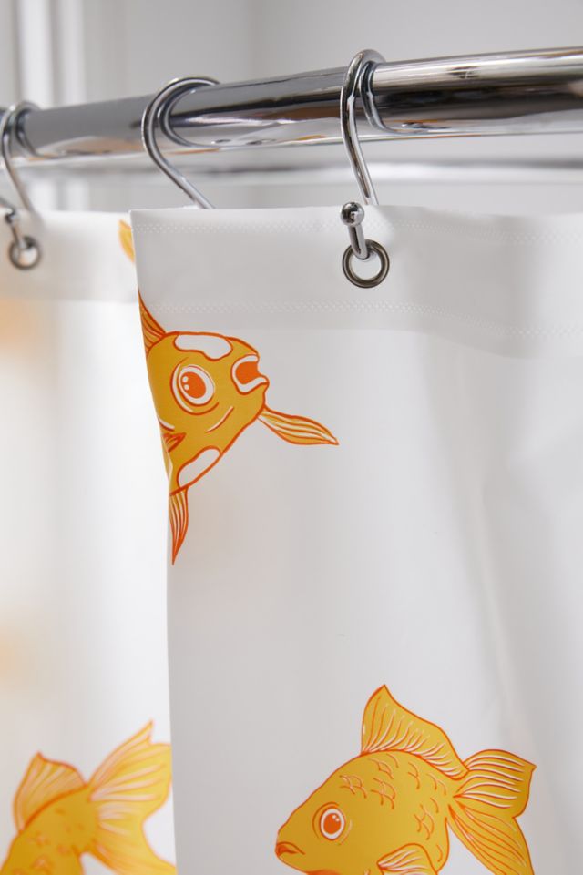 Goldfish PEVA Plastic Shower Curtain #2