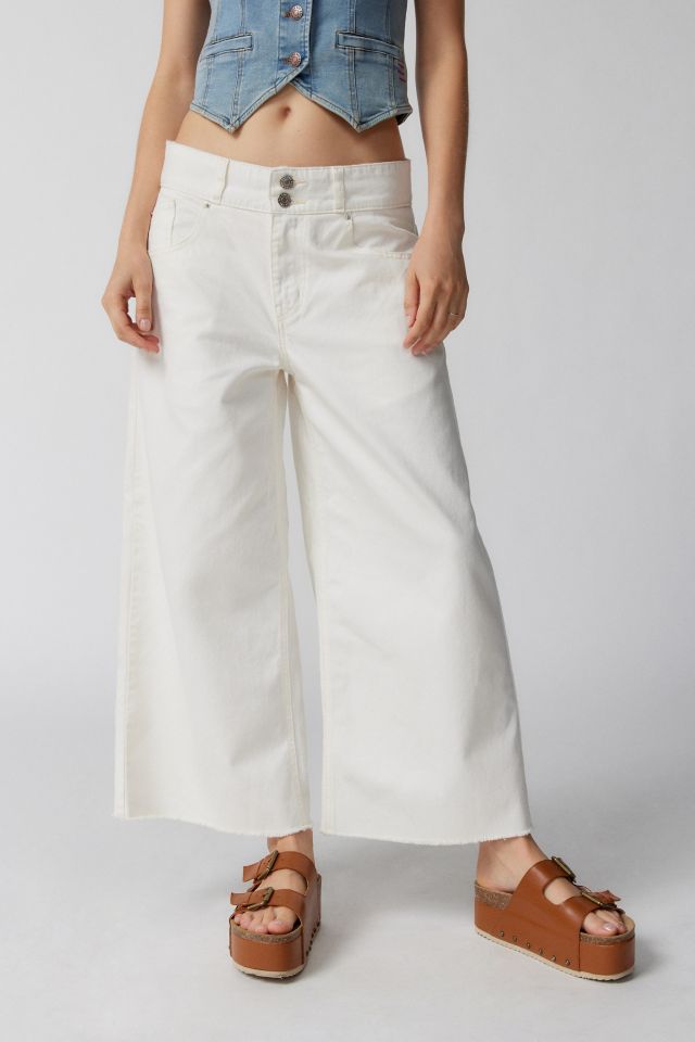 BDG Cropped Wide-Leg Jean