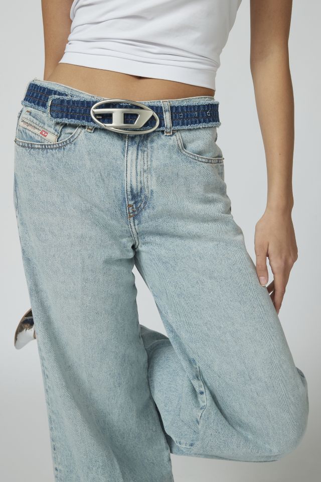 Diesel B-1dr Denim Belt | Urban Outfitters