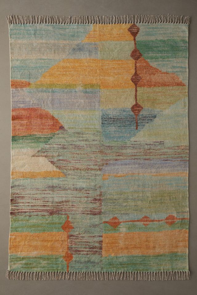 Sandra Printed Chenille Rug #1