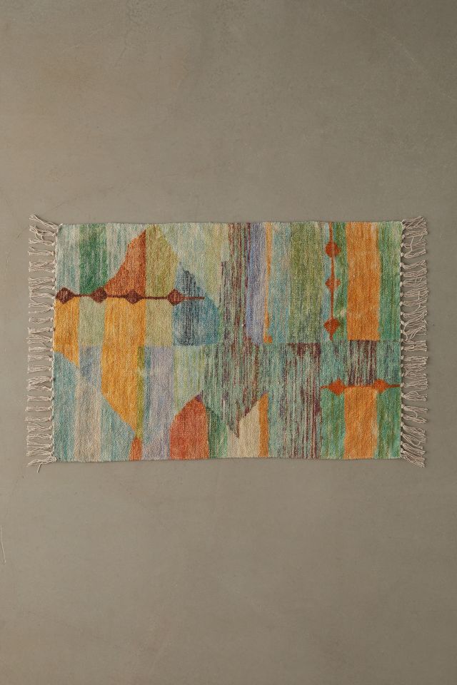 Sandra Printed Chenille Rug #4
