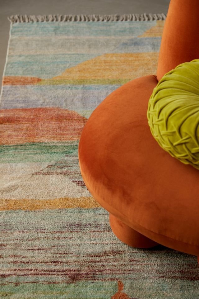 Sandra Printed Chenille Rug #5