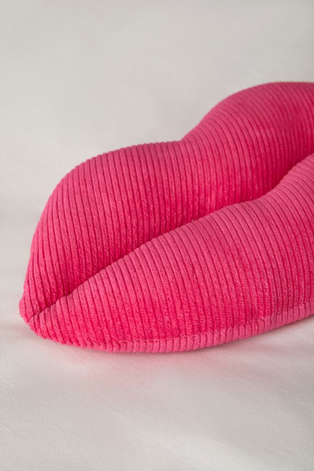 Lips Shaped Throw Pillow #2
