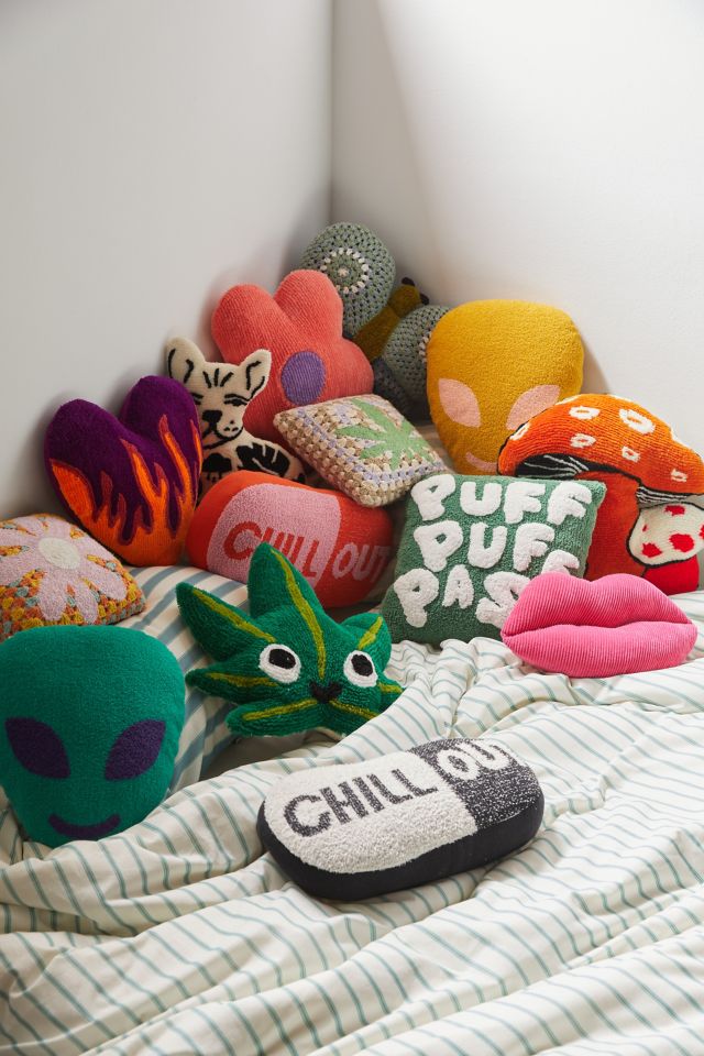 Lips Shaped Throw Pillow #3