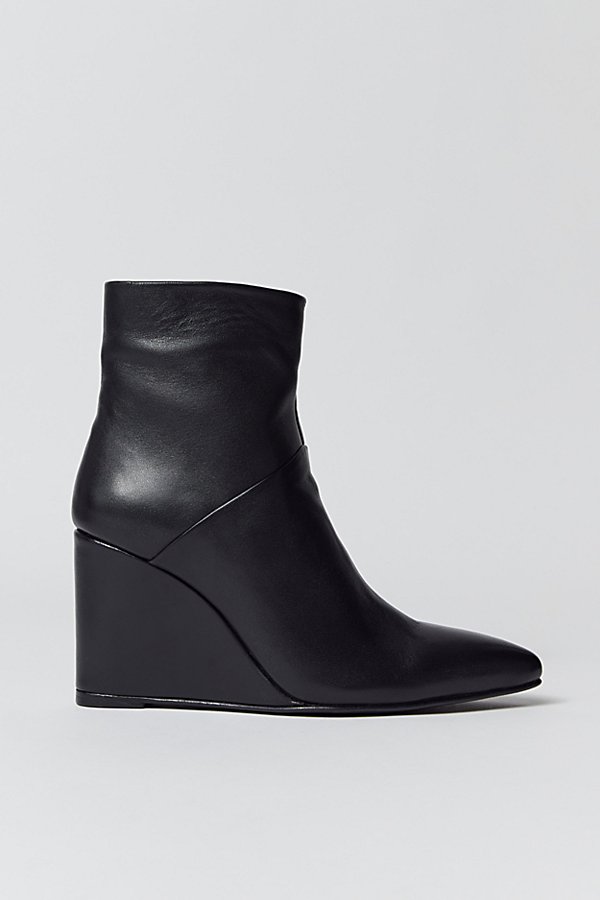 SEYCHELLES ONLY GIRL WEDGE ANKLE BOOT IN BLACK, WOMEN'S AT URBAN OUTFITTERS