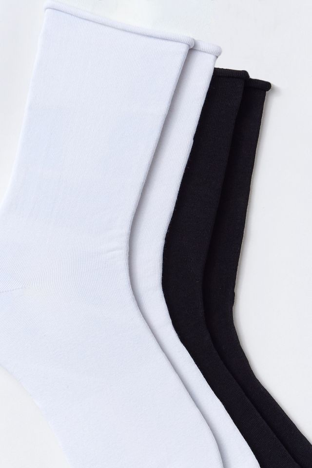 Paire de 2 Chaussettes d'Équipage à Revers Doux #3