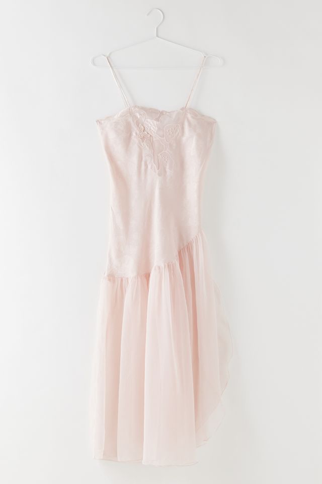 Vintage Asymmetric Butterfly Dress