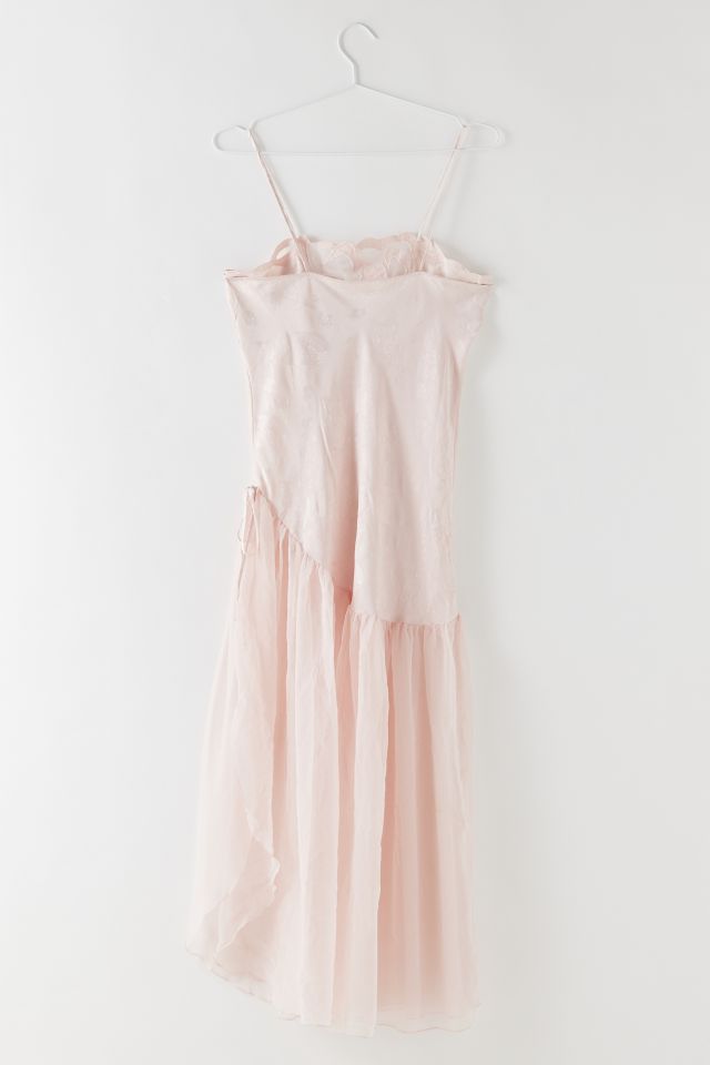 Vintage Asymmetric Butterfly Dress #1