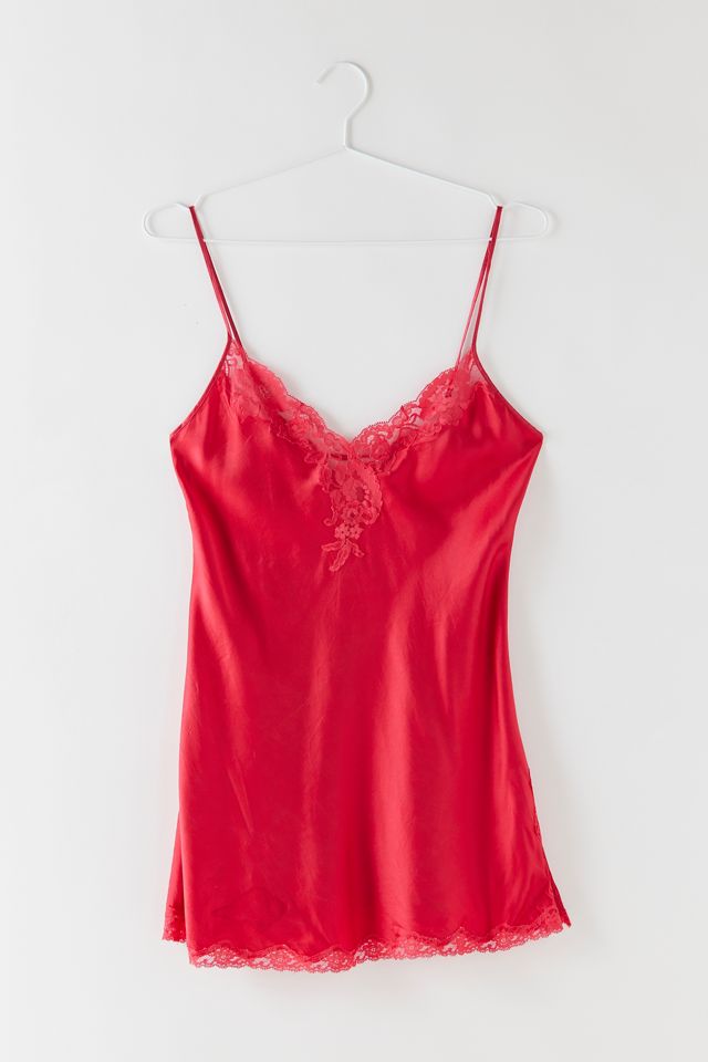 Vintage Lace Mesh Slip Dress | Urban Outfitters
